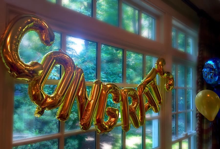 ideas decoraciones globos graduaciones